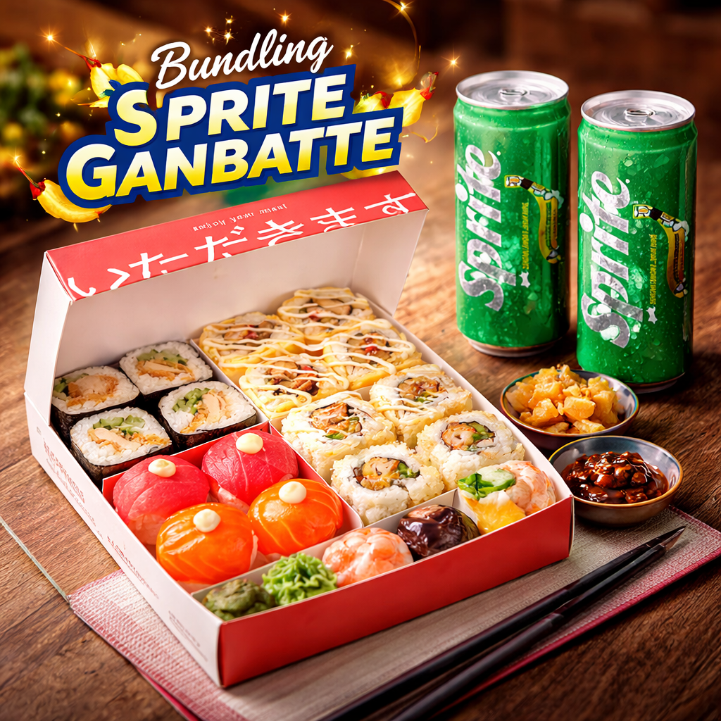 Bundling Sprite Ganbatte