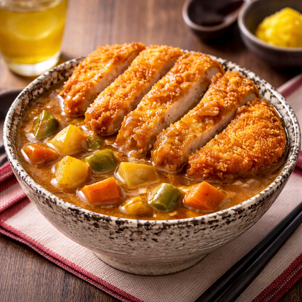 Chicken Katsu Curry Donburi