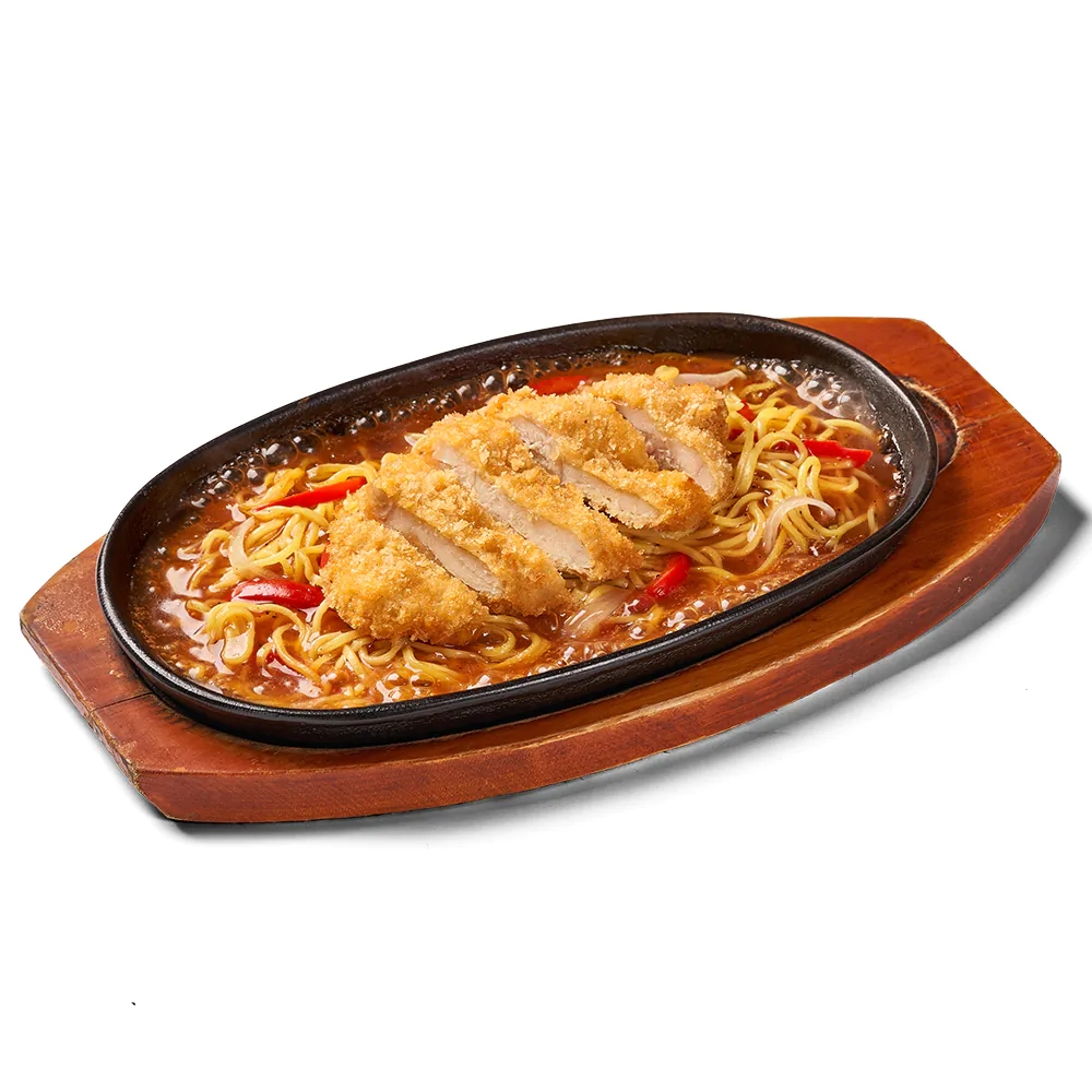 Chicken Katsu Hotplate Ramen