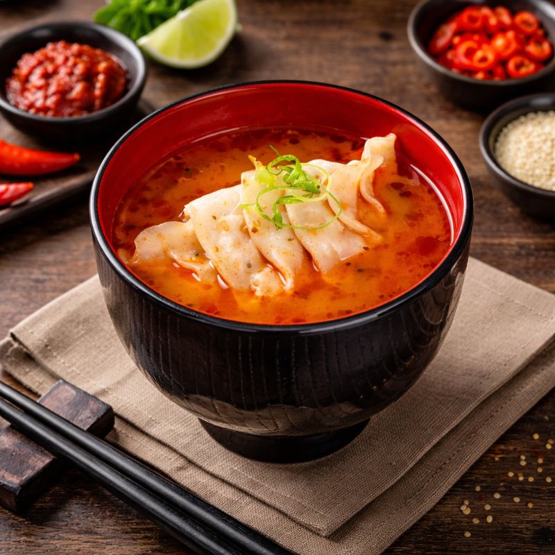 Gyoza Spicy Soup