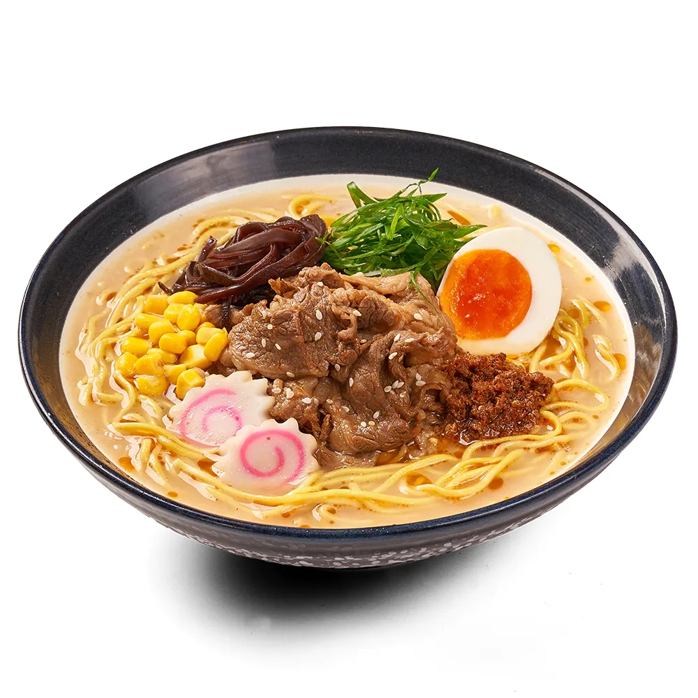 Spicy Beef Ramen With Tori Paitan