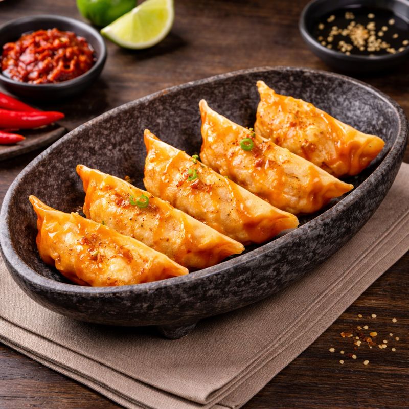 Spicy Gyoza